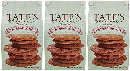 Tate's Bake Shop Cookies - White Chocolate Macadamia Nut - 7 oz - 3 pk