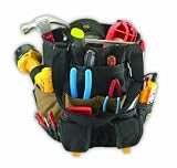 Best Deal Custom Leathercraft 1138 SoftBucket Tool Carrier, 47-Pocket