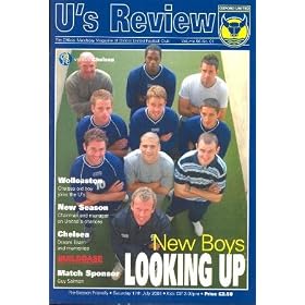 Oxford United v Chelsea official programme 17/07/2004
