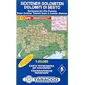 Sextener Dolomiten: Wanderkarte Tabacco 010. 1:25000: Hochpustertal