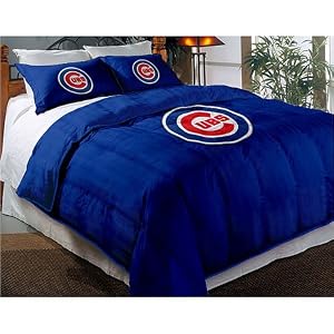 Chicago Cubs Comforter Set, Twin Full by