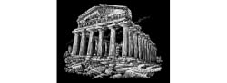 Famous Places Engraving Art Kit- Parthenon
