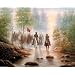 Civil War Grey Soldier On Horses Art Print Poster - 13x19