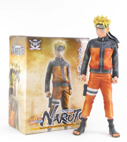Banpresto Naruto Shippuden Master Stars Piece 9.8" Naruto Uzumaki Figure