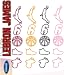 NBA Miami Heat Lebron James Player Logo Bandz Bracelets