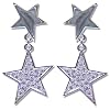Ohrringe Stern mit SWAROVSKI ELEMENTS