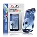 KOLAY� Samsung Galaxy S3 Displayschutzfolie - 6er Pack Premium Displayschutzfolien mit Anleitung - Kristallklar - 100% Passgenau