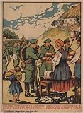Soviet Propaganda Poster Art Work 20x27 Stretched Canvas Reproduction