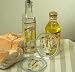 Europa Collection Oil Bottle And Dipping Dish Set White Wine Design