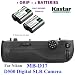 Kastar Pro Multi-Power Vertical Battery Grip (Replacement for MB-D17) + 2x EN-EL15 Replacement Batteries for Nikon D500 Digital SLR Camera