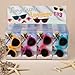 Fun Sunglass Luggage Tags - Set of 4 Sunglasses