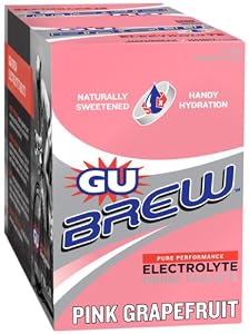 Gu Energy Labs Brew Tablets Box, Pink Grapefruit, 1.65 Pound