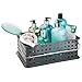 iDesign - 61686 Plastic Storage Organizer Basket with Handle for Bathroom, Health, Cosmetics, Hair Supplies and Beauty Products, 8.69