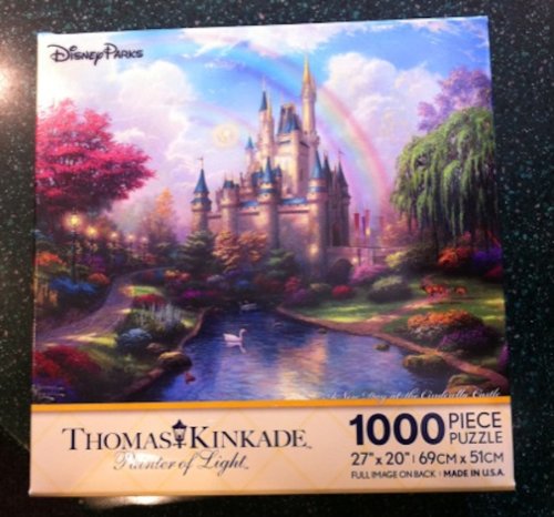 See Disney Thomas Kinkade Castle Puzzle 1000 Piece
