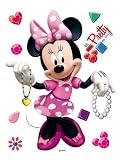 Posters: Walt Disney Sticker Adhésif Mural Autocollant - Minnie Mouse Et Bijoux (85 x 65 cm)