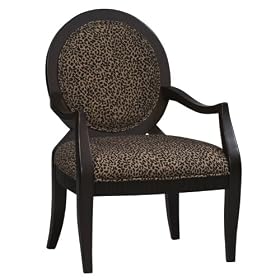 Leopard Print Occasional Chair