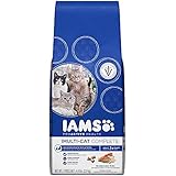 IAMS PROACTIVE HEALTH Adult Multi-Cat Complete Chicken and Salmon Recipe Dry Cat Food 4.4 Pounds