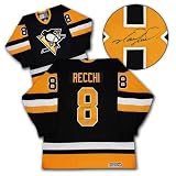 Mark Recchi Pittsburgh Penguins Autographed/Hand Signed 1991 Cup Jersey