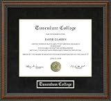Tusculum College Diploma Frame