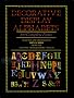 Decorative Display Alphabets (Dover Pictorial Archive)