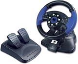 PlayStation 2 - Blue Lightning Racing Wheel