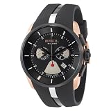 BREIL WATCH MILANO CHR GENT IP BLACK CASE BLACK STRAP BW0426