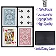 KEM Arrow Double Narrow Bridge Cards Red/Blue
