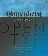 From Gutenberg to OpenType