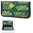 William & Mary WM Tribe Logo Checkbook Cover Cotton with WATERPROOF LINING!