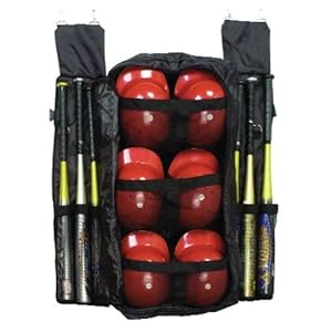 Baseball And Softball Baseball Storage Equipment Helmet Racks - Combo Bat/helmet Fence Bag