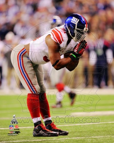 Justin Tuck Super Bowl XLVI 8x10 Color Photo New York Giants