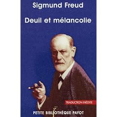 Deuil et m�lancolie