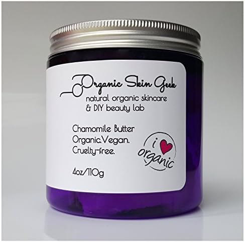 Organic Chamomile Butter ~ Vegan, Raw, No Additives (110g/4oz)