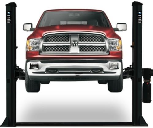 2 Post Base Plate Car Auto Truck Hoist Symmetric Lift Short Front Two Stage Arm L1000 10k 10000 10,000 Lb