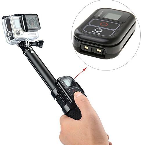 Waterproof Wireless WiFi Remote Control Shutter for Sports Action Camera Gopro Hero 4/ 3+/ 3/ 4 Session, with Velcro Wrist Band