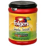 Folgers Simply Smooth Ground Coffee, 11.5-Ounce Tubs (Pack of 6) by Folgers Best Prices