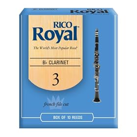 Rico Royal - Bb Clarinet #3.0 - Box of 10