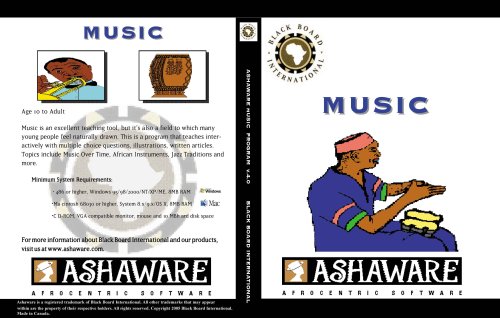 Afrocentric Music Home Version 4.0