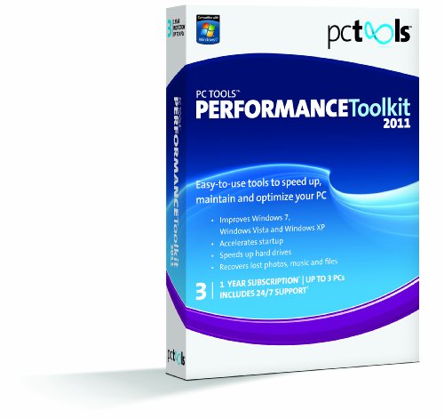 Pc Tools Performance Toolkit 2011 - 1 User/3 Pc [Old Version]