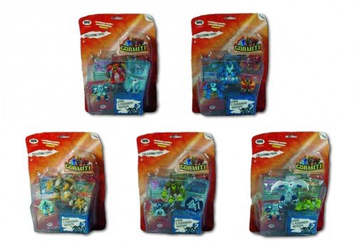 Childrens Toyshop  Spielwaren : Giochi Preziosi 70006431 - Gormiti 2. Serie 4 Figuren auf Blisterkarte
