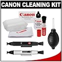 Canon Optical Lens and Digital SLR Camera Cleaning Kit with Brush, Microfiber Cloth, Fluid & Tissue + Blower + Lenspens for EOS 1Ds, 1Ds Mark II, III, IV, 50D, 60D, 5D, 7D, Rebel XS, XSi, T1i, T2i, T3 & T3i