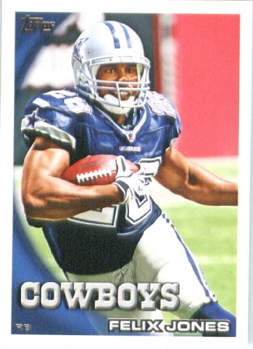 2010 Topps NFL Football Card # 126 Felix Jones - Dallas Cowboys - NFL Trading Card in a Protective ScrewDown Case!