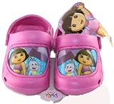 Dora the Explorer Toddler Sandals Slippers Croc Shoes Size Small (5/6)