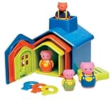 iPlay Three Little Pigs House and Figurines