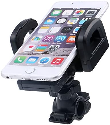 STOUCH Universal Clamp Grip Bicycle / Motorcycle Handlebar Mount Cell Phone Holder for iPhone6/6 Plus/5/5S/5C, iPod, GPS, PDA, HTC, Samsung Galaxy and more