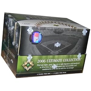 2006 Upper Deck MLB Ultimate Collection Baseball Factory Sealed Hobby Box (Every Pack... by 
