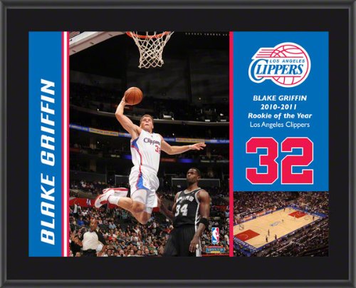 Mounted Memories Los Angeles Clippers Blake Griffin 10X13 Sublimated Plaque