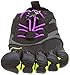 Vibram Women's Bikila Evo Road Running Shoe, Black/Yellow/Magenta,38 EU/7 M US