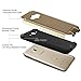 Galaxy J7 (2015) Case, Galaxy J700 Case, With TJS Tempered Glass Screen Protector, Slim Rugged Duo Hybrid Shockproof Armor Drop Protection Case For Samsung Galaxy J7/J700 (Rose Gold)