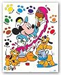 Mickey Mouse: Painting Colors by Walt Disney 20"x16" Art Print Poster